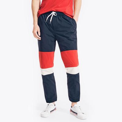 Nautica Men's Reissue Colorblock Track Pant Navy, S