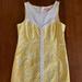 Lilly Pulitzer Dresses | Lilly Pulitzer - Women’s Sundress, Size 6 | Color: Yellow | Size: 6