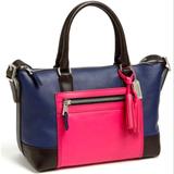 Coach Bags | Coach Legacy Molly Color Block Shoulder Bag | Color: Blue/Pink | Size: Os
