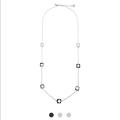 Kate Spade Jewelry | Euc Kate Spade Silver Spade Hole Punch Station Necklace | Color: Silver | Size: Os