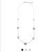 Kate Spade Jewelry | Euc Kate Spade Silver Spade Hole Punch Station Necklace | Color: Silver | Size: Os