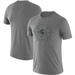Men's Nike Heathered Gray Michigan State Spartans Basketball Icon Legend Performance T-Shirt