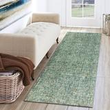 Green 24 x 0.4 in Area Rug - Latitude Run® Gilboa Handmade Tufted Wool Seaglass Area Rug Wool | 24 W x 0.4 D in | Wayfair