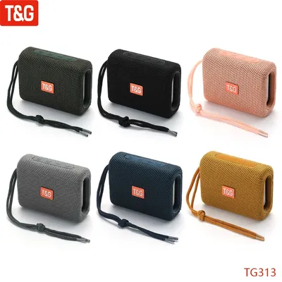 T & G TG313 – haut-parleur Portable sans fil caisson de basses étanche pour l'extérieur Boombox