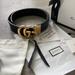 Gucci Accessories | Gucci | Authentic Marmont Double Gg Reversible Belt | Color: Black/Brown | Size: 80