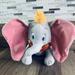 Disney Toys | Kohls Cares Disney 12" Dumbo Flying Elephant Gray Plush Stuffed Animal Big Ears | Color: Gray/Pink | Size: Osbb