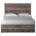 Signature Design by Ashley Ralinksi Low Profile Standard Bed Wood in Brown/Gray | 53 H x 63.86 W x 81.69 D in | Wayfair B2587B2