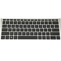 fqparts Replacement Laptop Keyboard For HP EliteBook 830 G8 Black US English Layout