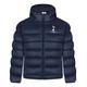 Tottenham Hotspur FC Official Gift Boys Quilted Hooded Winter Jacket 12-13 Years Blue