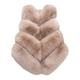 Skrsila Women's Gilet Faux Fur Winter Warm Fluffy Sleeveless Jacket Elegant Faux Fur Waistcoat