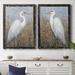 Rosecliff Heights White Heron I Premium Framed Canvas - Ready To Hang Canvas, Solid Wood in Gray/White | 1.5 D in | Wayfair