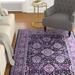 Indigo 60 x 0.41 in Area Rug - Union Rustic Alivea Purple Area Rug Polyester | 60 W x 0.41 D in | Wayfair 960E9302F7C14F6B9F803D1F19AE24F7