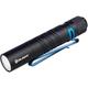 OLIGHT I5R EOS Slim EDC Torch 350 Lumens Powered by USB Rechargeable Battery, Tail Switch Flashlight with Beam Distance 64m, Dual-Output for Camping and Hiking, Black