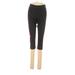 Adidas Active Pants - Mid/Reg Rise Skinny Leg Cropped: Black Activewear - Women's Size X-Small