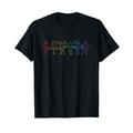Hula Hoop LGBT Rainbow Fitness Reifen Profi Hooper Hula Hoop T-Shirt