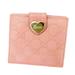 Gucci Bags | Gucci Wallet Purse Guccissima Pink Gold Woman Unisex Authentic Used | Color: Pink | Size: Width: 12 Cm Height: 11 Cm Depth: 2 Cm