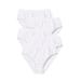 Plus Size Women's Hi-Cut Cotton Brief 5-Pack by Comfort Choice in White Pack (Size 12)