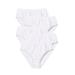 Plus Size Women's Hi-Cut Cotton Brief 5-Pack by Comfort Choice in White Pack (Size 9)