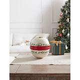 Lenox Holiday Luna Nesting Dinnerware Set Porcelain/Ceramic in Green/Red/White | Wayfair 893494