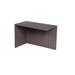Inbox Zero Anarkali 29.5" H x 42" W Reversible Desk Return Manufactured Wood in Brown | 29.5 H x 42 W x 20 D in | Wayfair