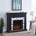 Darby Home Co Toddington Marble Electric Fireplace in Black/Gray | 40.5 H x 45.5 W x 26 D in | Wayfair 45D3EB3788634DEEB4E95C6EB9462794