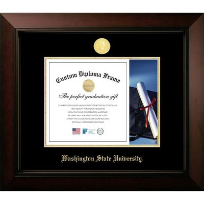 Washington State Cougars 14w x 11h Legacy Diploma Frame