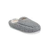 Women's Berber Moccasin Clog Slipper by GaaHuu in Grey (Size SMALL 5-6)