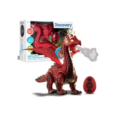 Discovery Kids Remote Control Dragon Smoke Breathing Pet Toy