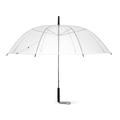 eBuyGB Pack of 6 Wedding Dome, Manual Opening Stick Umbrella, 98 Cm, Transparent