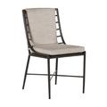 Summer Classics Carmel Patio Dining Side Chair w/ Cushions | 36 H x 20 W x 25.25 D in | Wayfair 349131+C6876101N