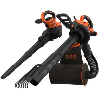 Black&decker - GeblÄse/sauger/shredder bÜndig mit rucksack und schaber 3000w beblv301-qs