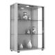 VCM Vitrine »Sintalo LED« silber, 60x80x25 cm