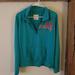 American Eagle Outfitters Tops | American Eagle Quarter Zip Sweatshirt | Color: Green | Size: M