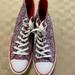 Converse Shoes | Converse All Star Size Men’s 9 Women’s 11 Hi Top Sample Canvas Red White Blue | Color: Red/White | Size: 9