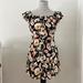 Free People Dresses | Free People Floral Mini Dress | Color: Black/White | Size: 4