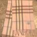 Burberry Accessories | Burberry Pink Classic Giant Check Cashmere Scarf | Color: Pink | Size: Os