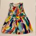Kate Spade Dresses | Kate Spade Ny Jillian Brushstroke A-Line Bow Dress 24m Multicolor | Color: Blue/White | Size: 24mb
