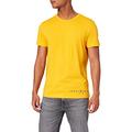 Tommy Hilfiger - Mens T Shirt - Casual Men's T-Shirts - Tommy Logo Tee T-Shirt - Tommy Hilfiger Mens T Shirts - Amber Glow Shirt - Size Large