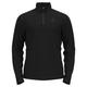 Odlo Herren Berra Half Zip Longsleeve (Größe S, schwarz)