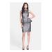 Kate Spade Dresses | Authentic Kate Spade Metallic Silver Peplum Dress (Knee Length) Size 8 | Color: Gray/Silver | Size: 8