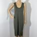 Madewell Dresses | Madewell Olive Green Midi Dress | Color: Green | Size: Xs