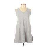 Aqe Fashion Casual Dress - A-Line: Gray Marled Dresses - Women's Size Small