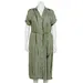Plus Size Sonoma Goods For Life Midi Shirt Dress, Women's, Size: 5XL, Med Green