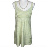 Disney Dresses | Disney Vintage 2 Sundress | Color: Green/White | Size: M