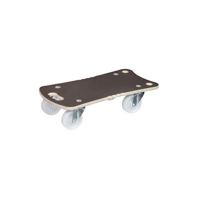 WAGNER Transporthilfe Multiplex MAXIGRIP ERGO 18 mm - 57,5 x 29 x 13,5 cm, Rollen Ø 100 mm, Tragkraft 400 kg - 20131101 Image