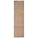 White 27 x 0.5 in Area Rug - Sand & Stable™ Waldoboro Abstract Handmade Tufted Jute Beige Area Rug Jute & Sisal | 27 W x 0.5 D in | Wayfair