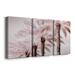 Bayou Breeze Stately Palms- Premium Gallery Wrapped Canvas - Ready To Hang Canvas, Solid Wood in White | 18 H x 36 W x 1 D in | Wayfair