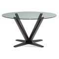 Corrigan Studio® Angelenia Dining Table Base in Black | 60" H x 60" L | Wayfair B139E8BAFE2A42499EA0B00724447399