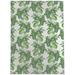 White 24 x 0.08 in Area Rug - Lark Manor™ Anthonyson SPOTTED LAUREL DARK GREEN Outdoor Rug By Becky Bailey Polyester | 24 W x 0.08 D in | Wayfair