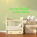 Trinx Decorative Wall Decal Vinyl in Green | 6 H x 18 W in | Wayfair 53A6CB8D150A4BC3A06BE6D21CD2A914